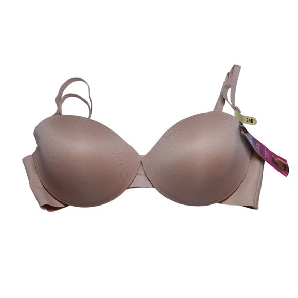 NWT Maidenform DreamWire Strapless Multiway Underwire Bra Sz 36B Almond DM2310 - Picture 2 of 8
